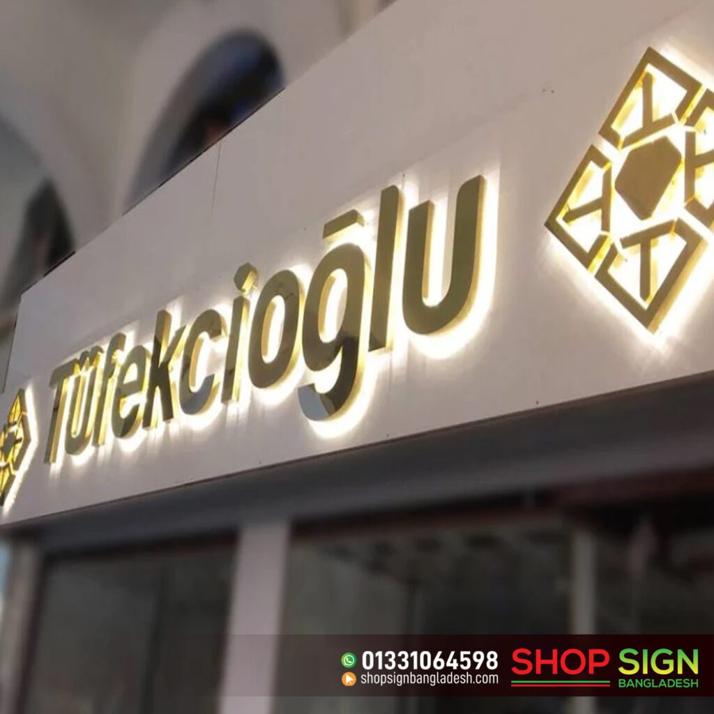 LED Sign Board - Acrylic Box