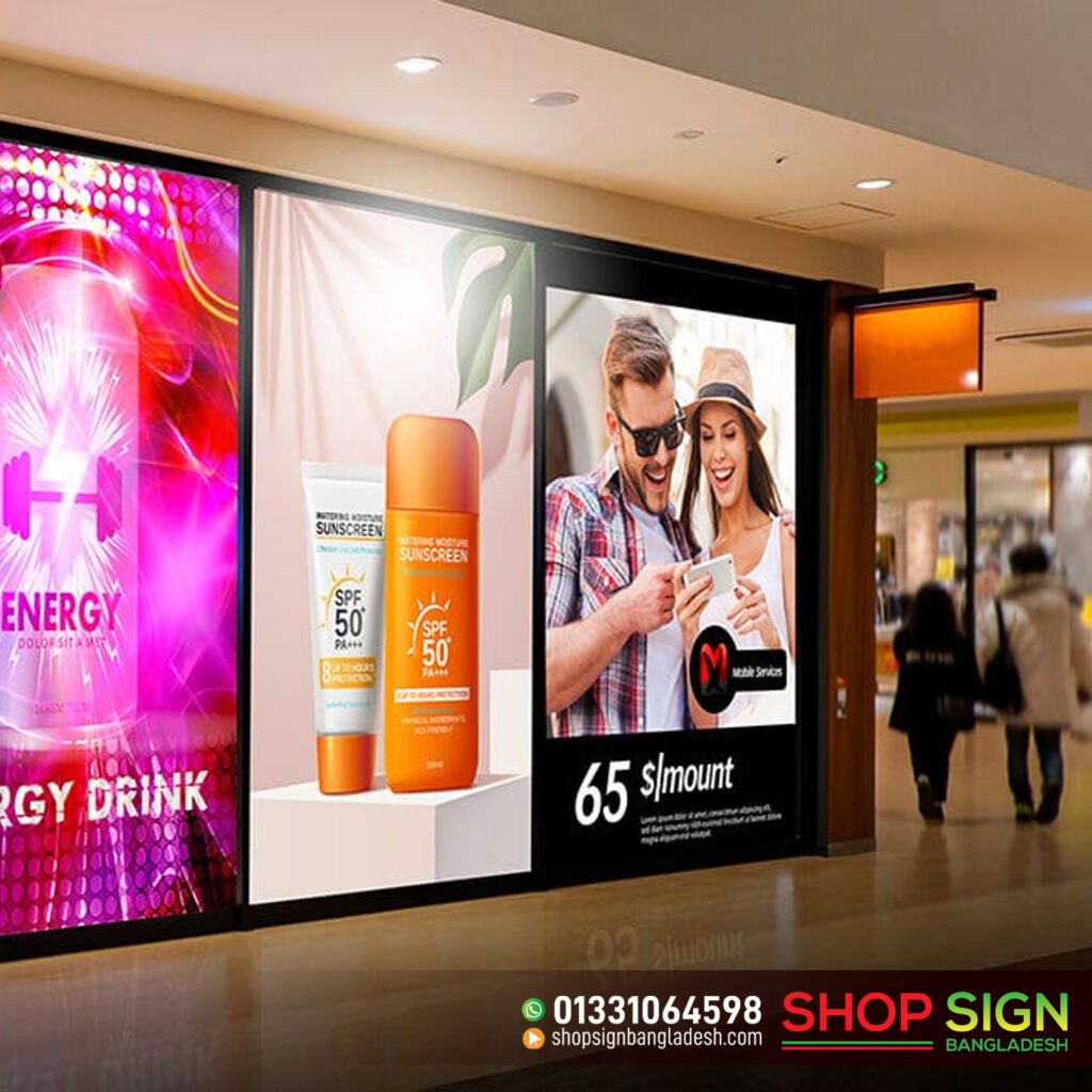 Digital Signs Board for Storefront Signboard and Billboard BD