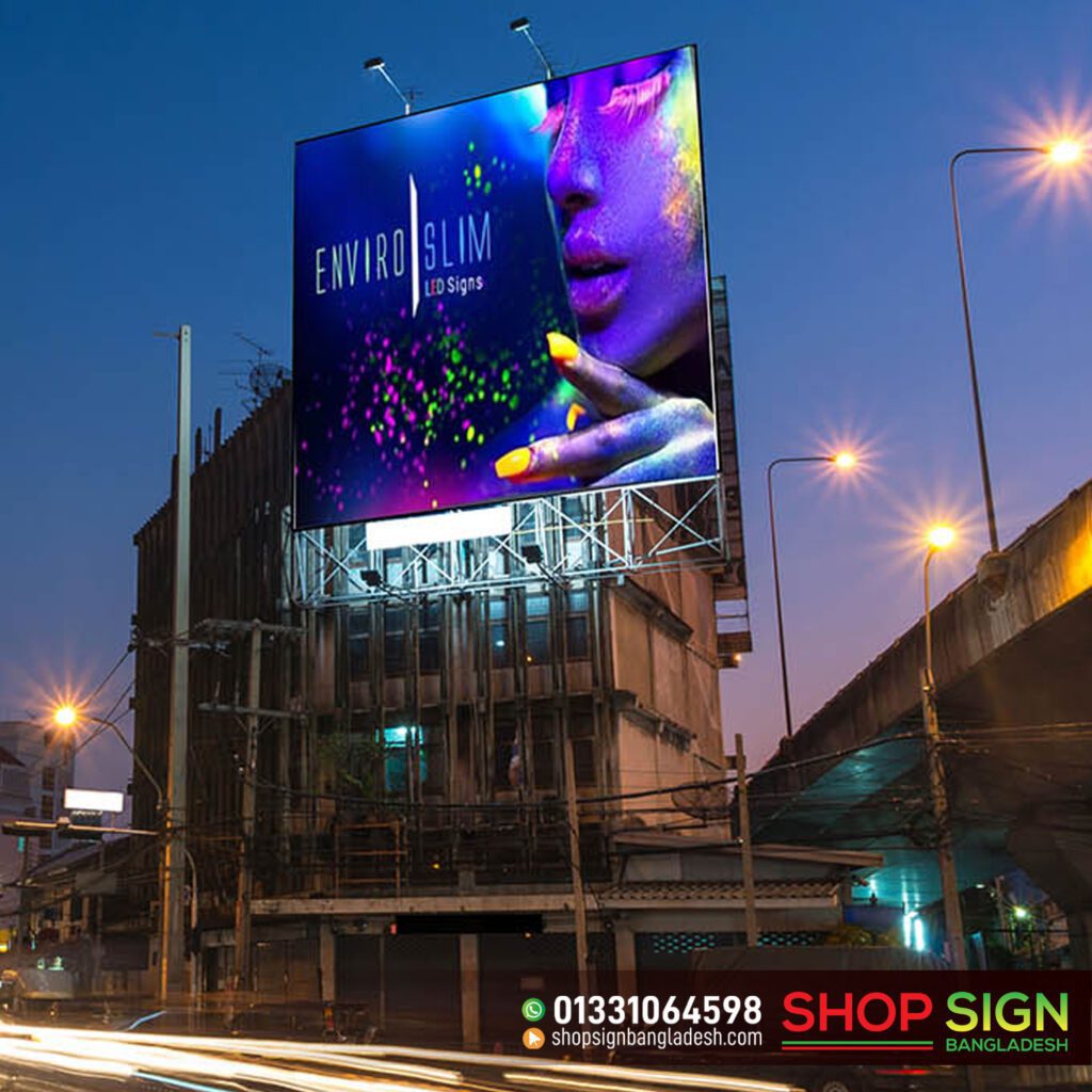 Digital Signs Board for Storefront Signboard and Billboard BD
