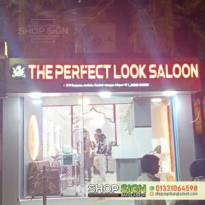 Acrylic Letter Showroom Nameplate