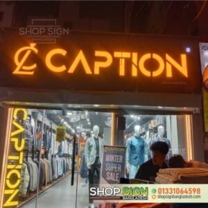 3D Acrylic LED Letter Sign