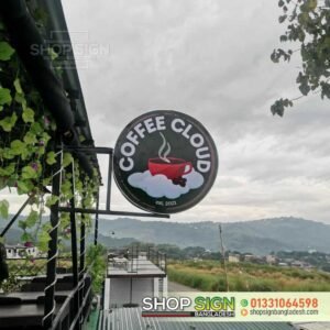 Outdoor Pana Flex Bell Sign