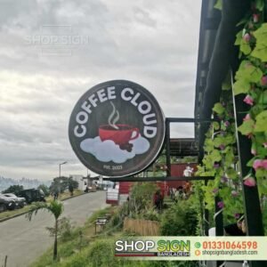 Outdoor Pana Flex Bell Sign