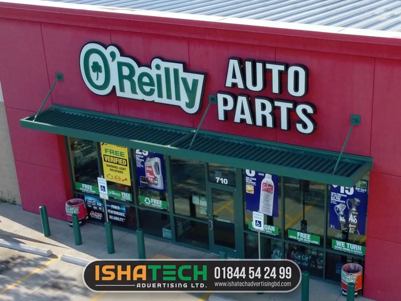 Auto Parts Shop Signboard BD