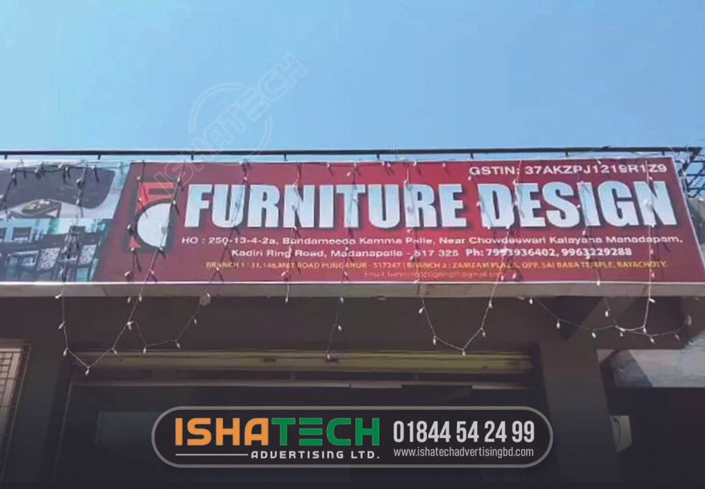 Best Design Aluminium Shop Signboard
