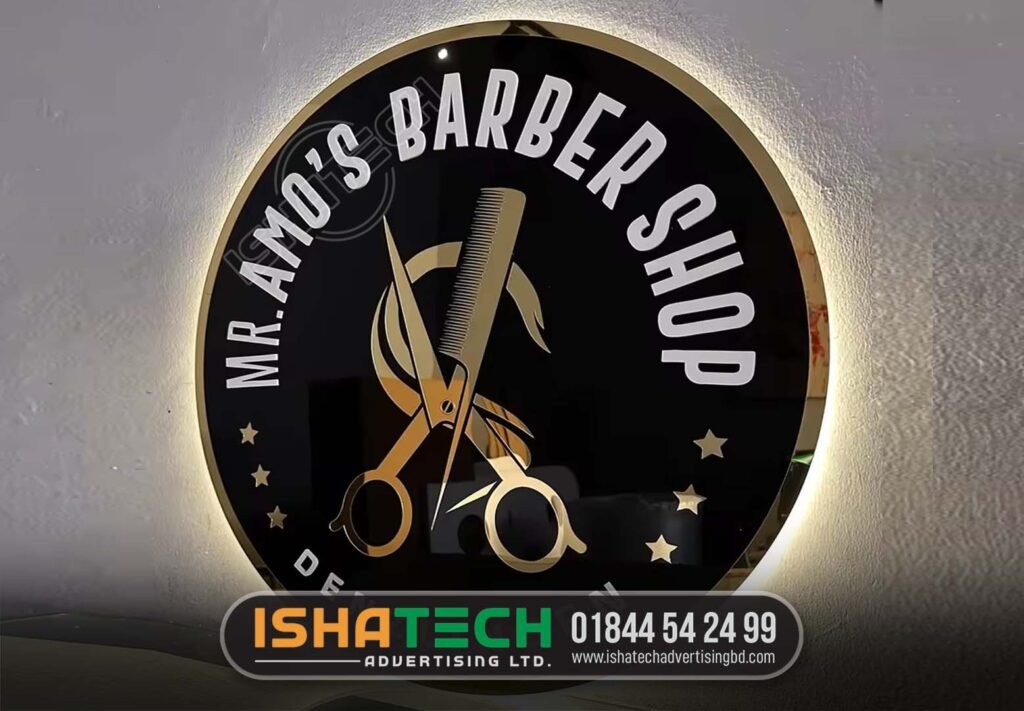 Best Design Barber Shop Signboard BD