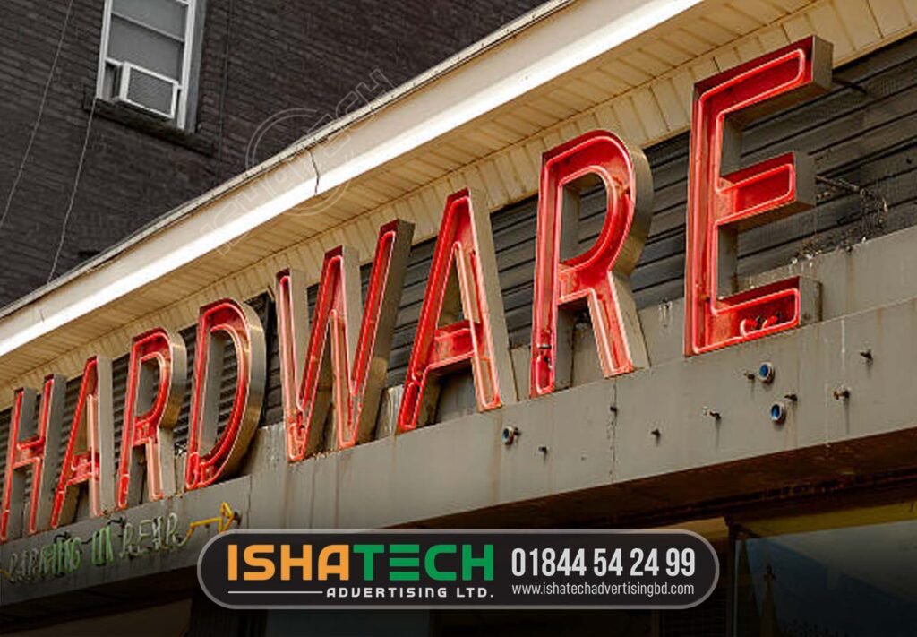 Best Hardware Shop Signboard Maker