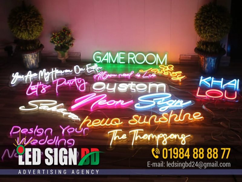 Read more about the article Custom Neon Sign BD Personalized LED Neon Sign