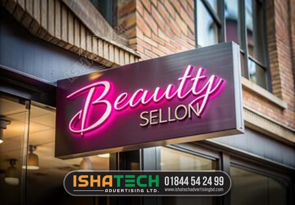 Best Salon Signboard Design for Beauty Parlour