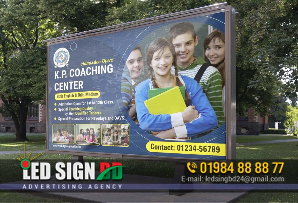 Coaching Center Signboard Design