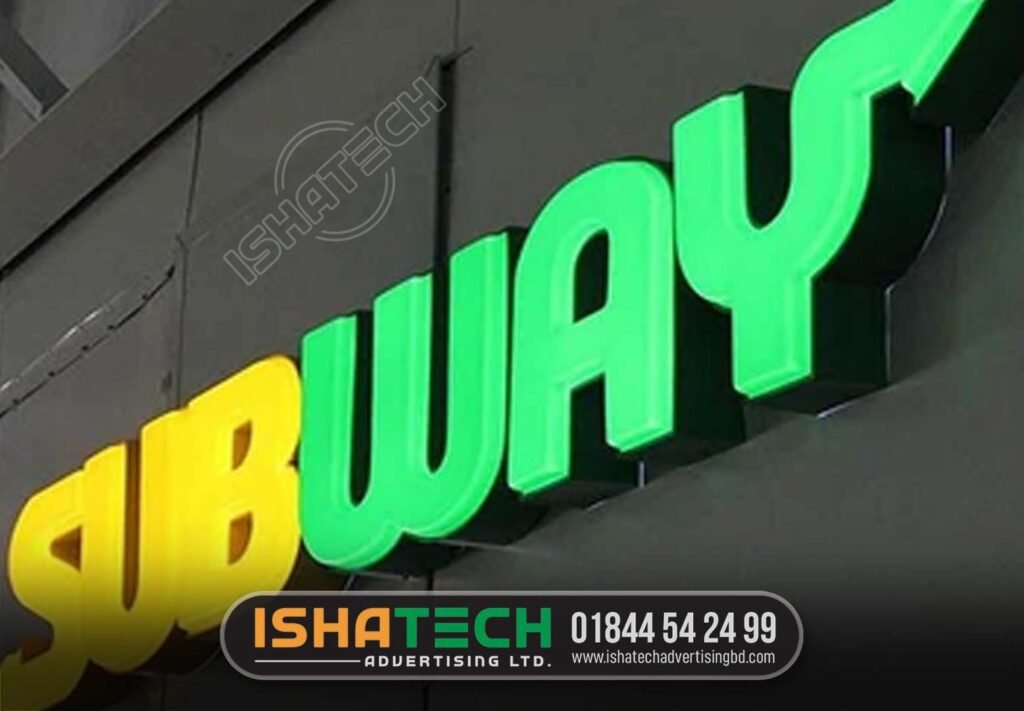 Interior Design Showroom Signboard 