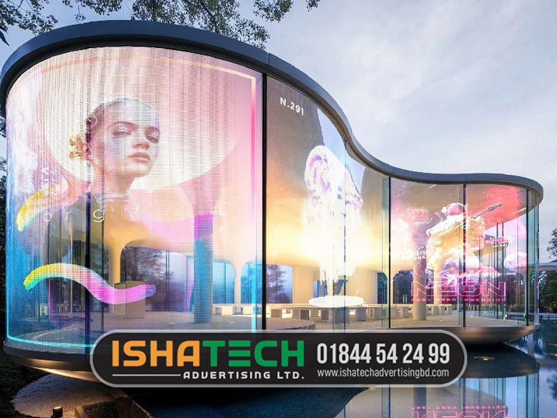 Read more about the article Transparent LED Screen BD  Glass LED Display Price in Bangladesh