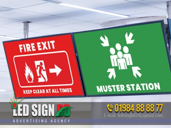 Warning Signboard Factory Area Design in Bangladesh