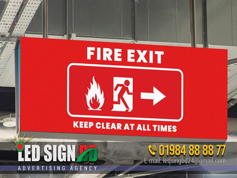 Warning Signboard Factory Area Design Dhaka