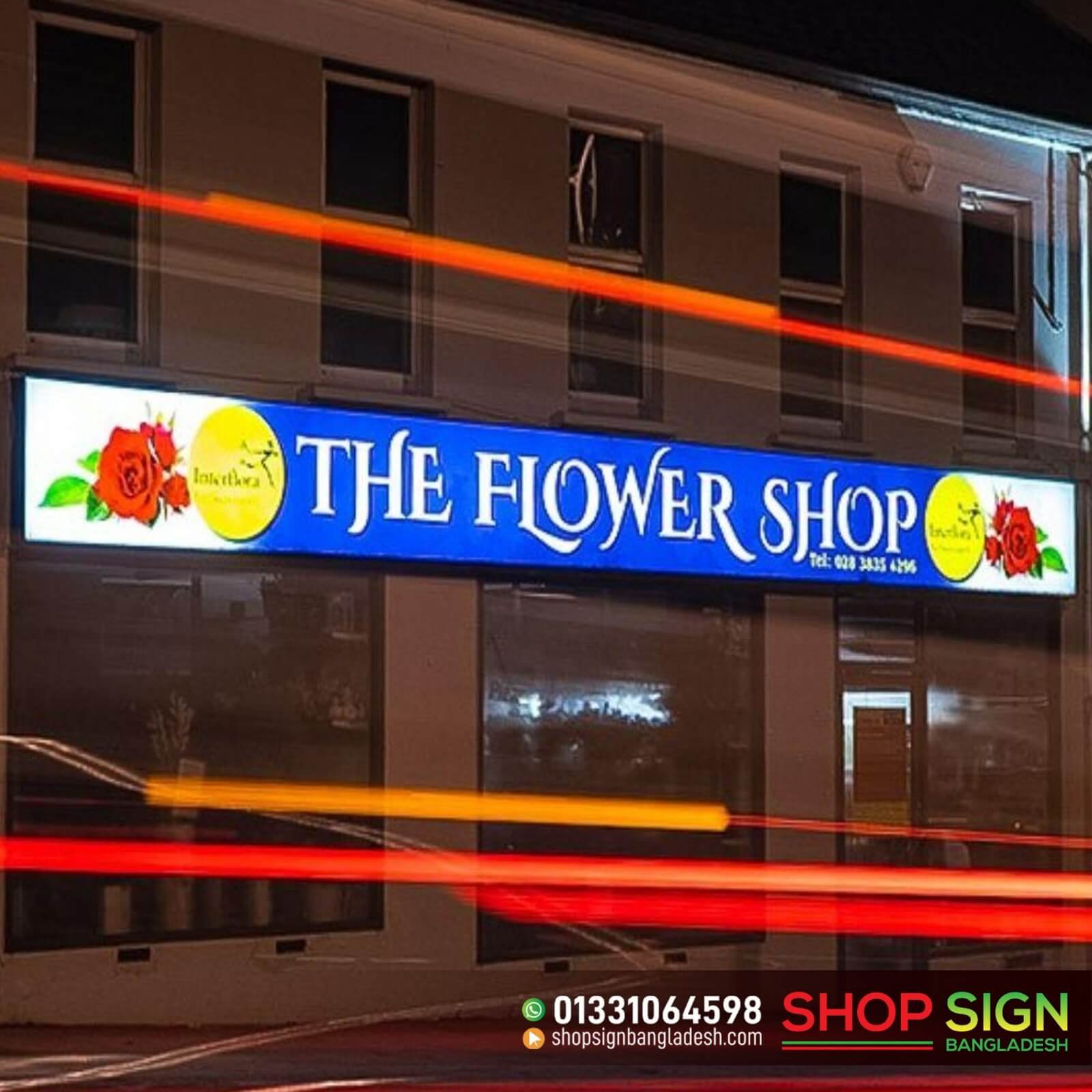 Light Box Shop Sign Board
