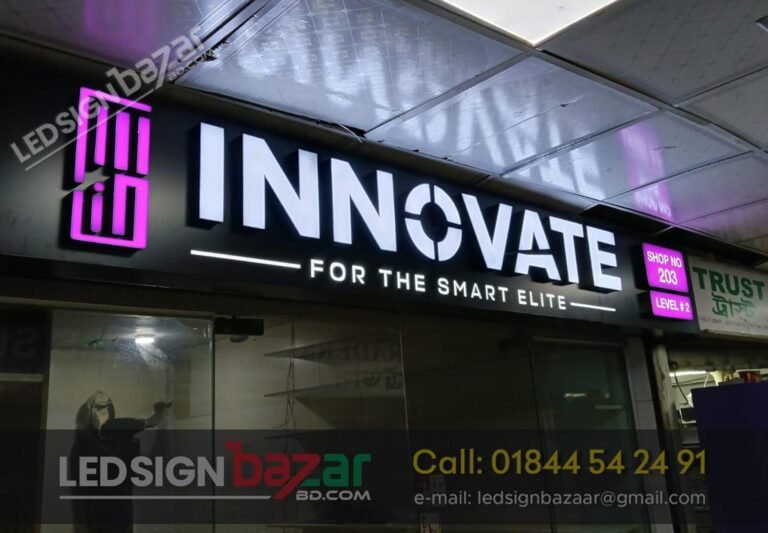 Read more about the article Smart Lighting LED Sign Board for Innovate