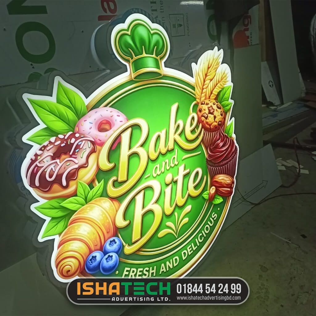 Lighting Bell Signboards for Restaurant