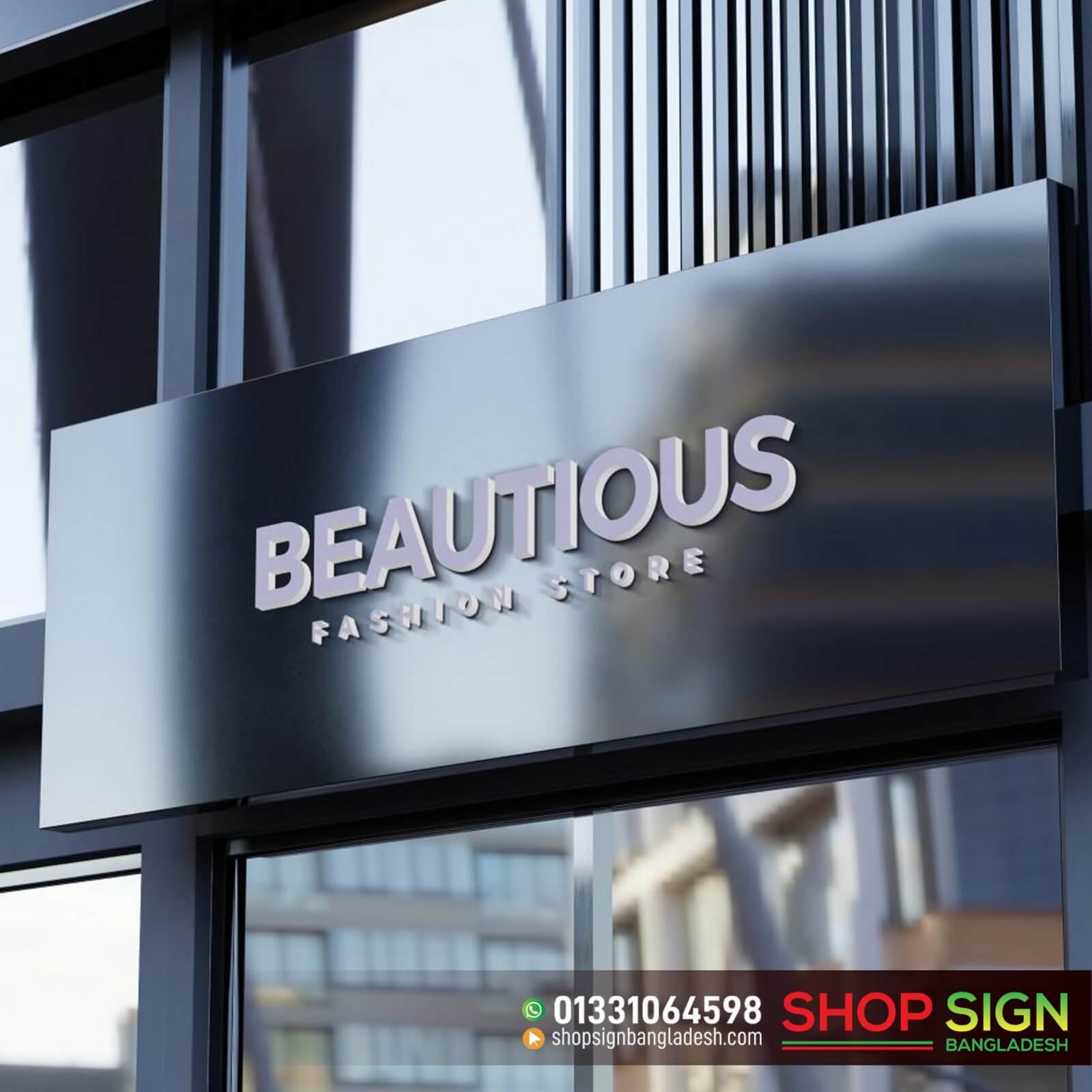 Aluminium Shop Sign Boards