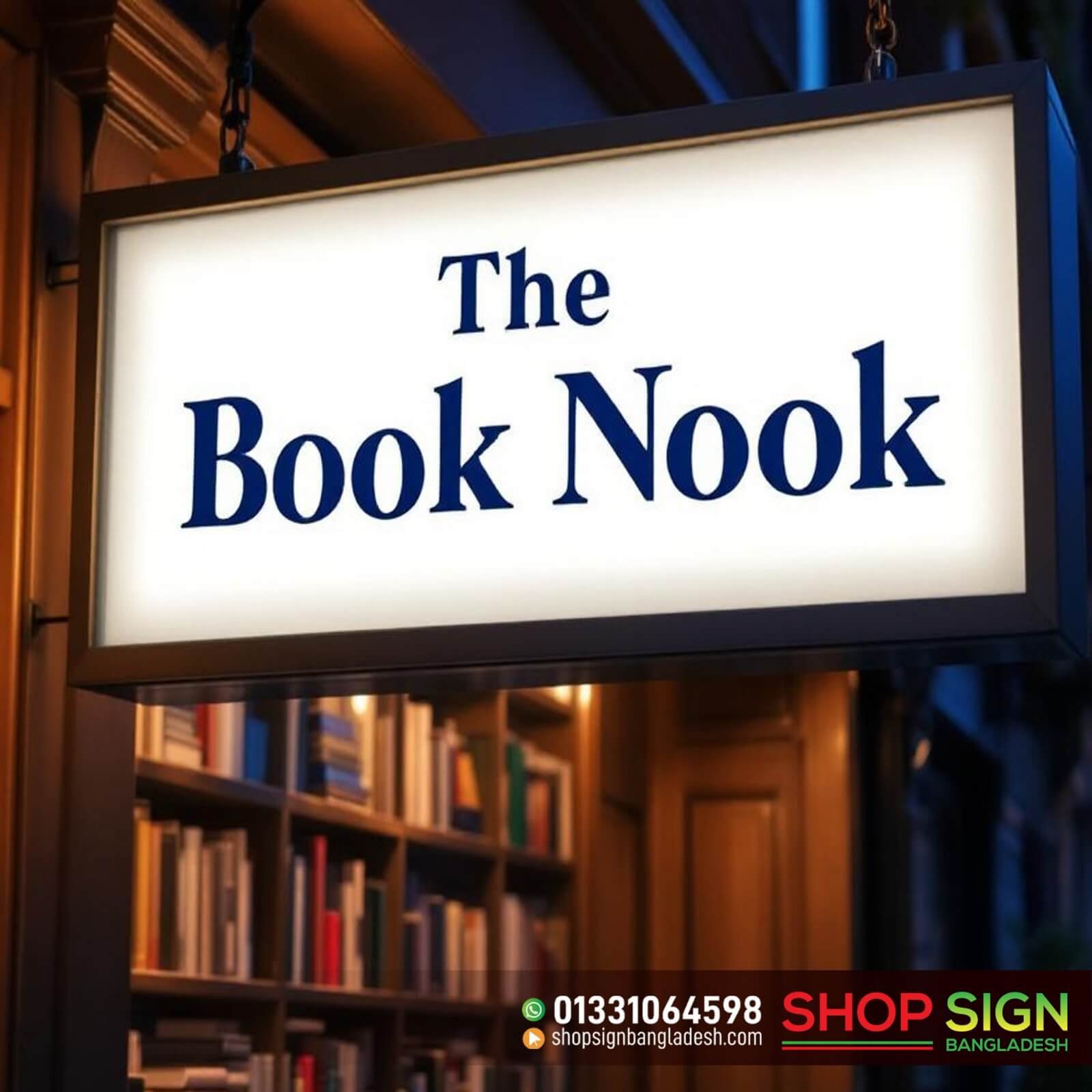 Book Shop Sign Boards