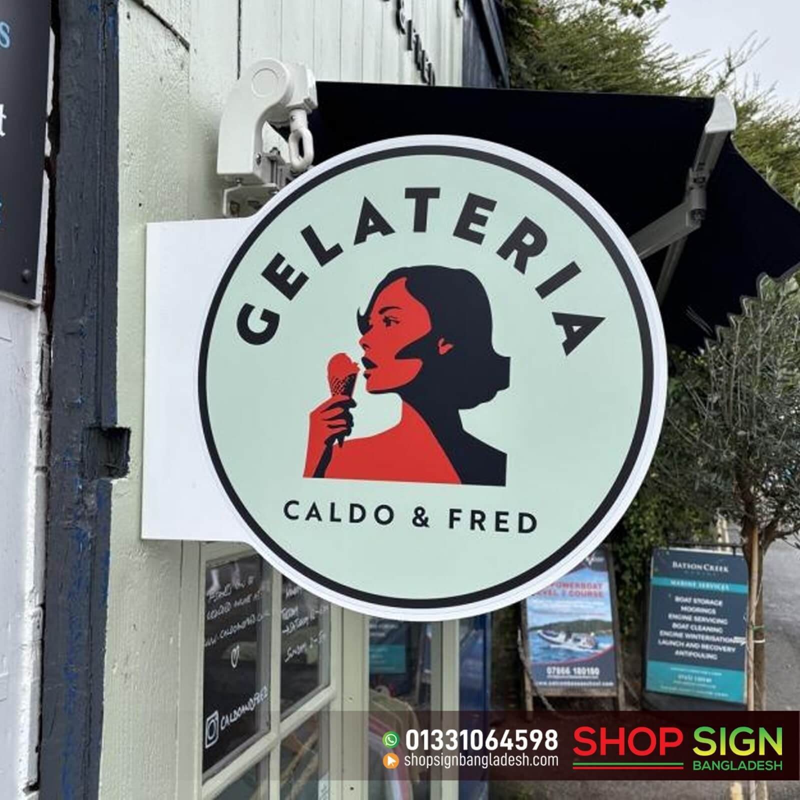 Projecting Shop Sign Boards